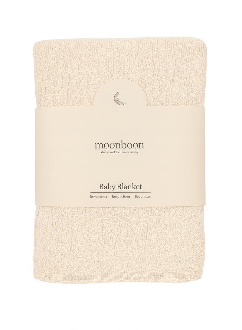 مونبون بطانية أطفال مونبون عضوية 100%، 80 × 100 سم - Image 1